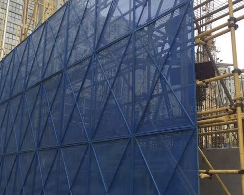 Mesh Tarp UV‑Resistant Tear‑Resistant For Truck Cargo Scaffolding Construction Cover